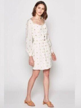 NWT Joie Women's Mianda Long Sleeve Mini Dress